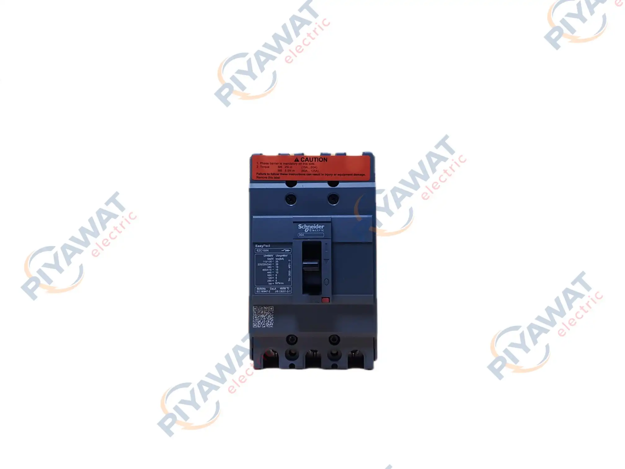 เบรกเกอร์ Schneider 3P 30A 15kA EZC100N3030 2