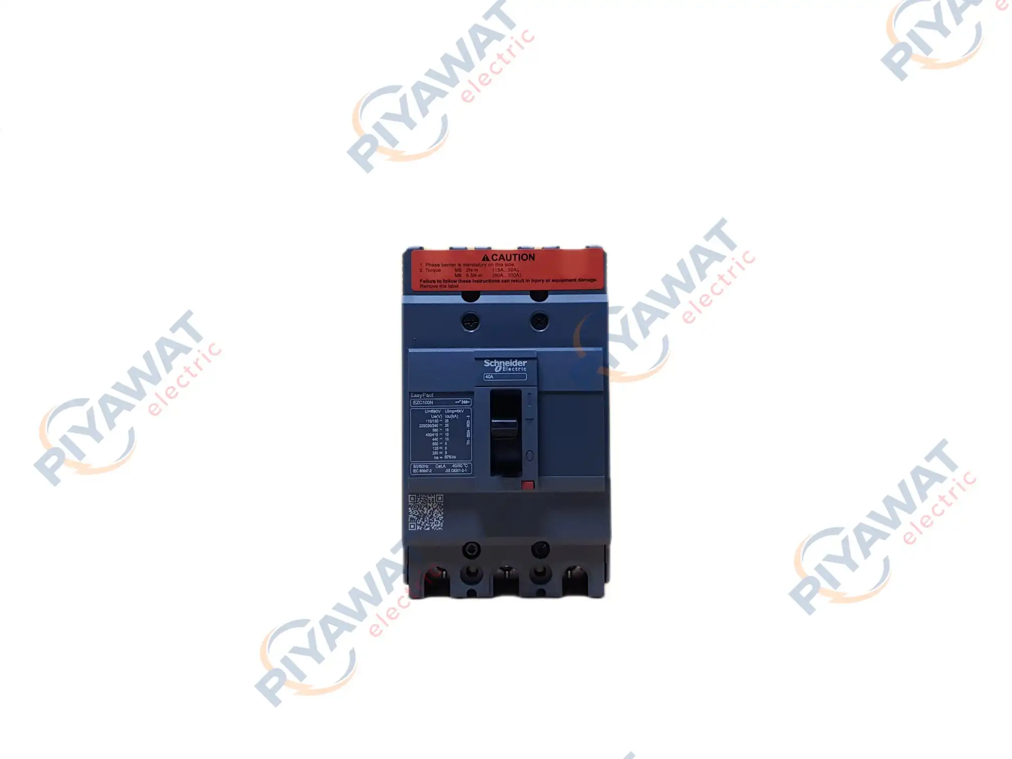 เบรกเกอร์ Schneider 3P 40A 15kA EZC100N3040 2