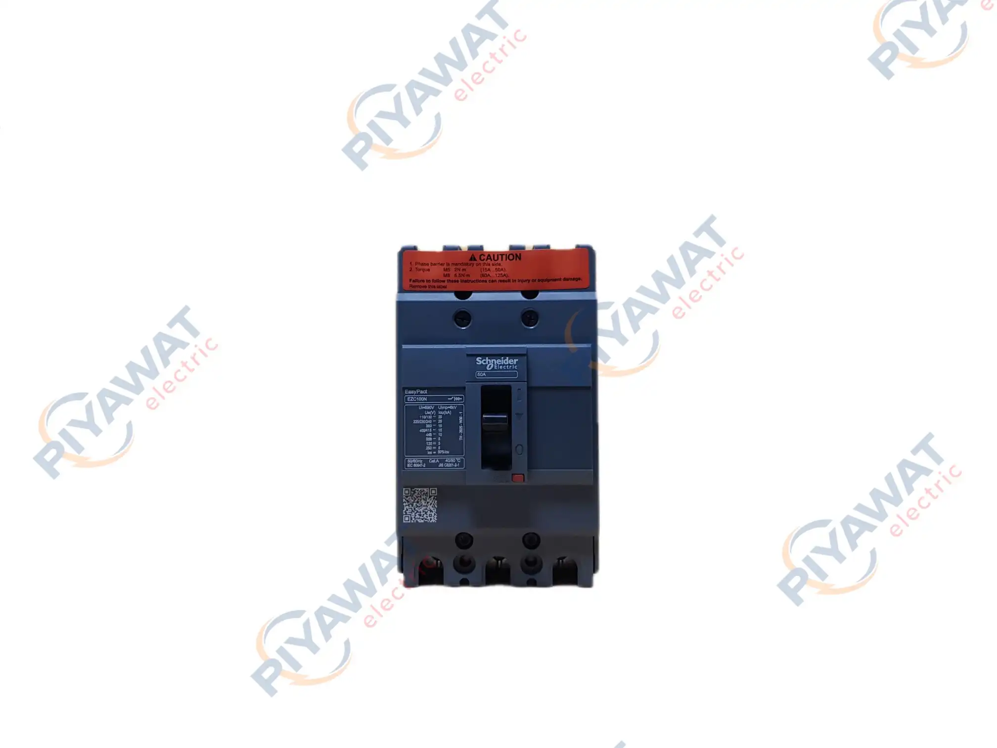 เบรกเกอร์ Schneider 3P 50A 15kA EZC100N3050 2