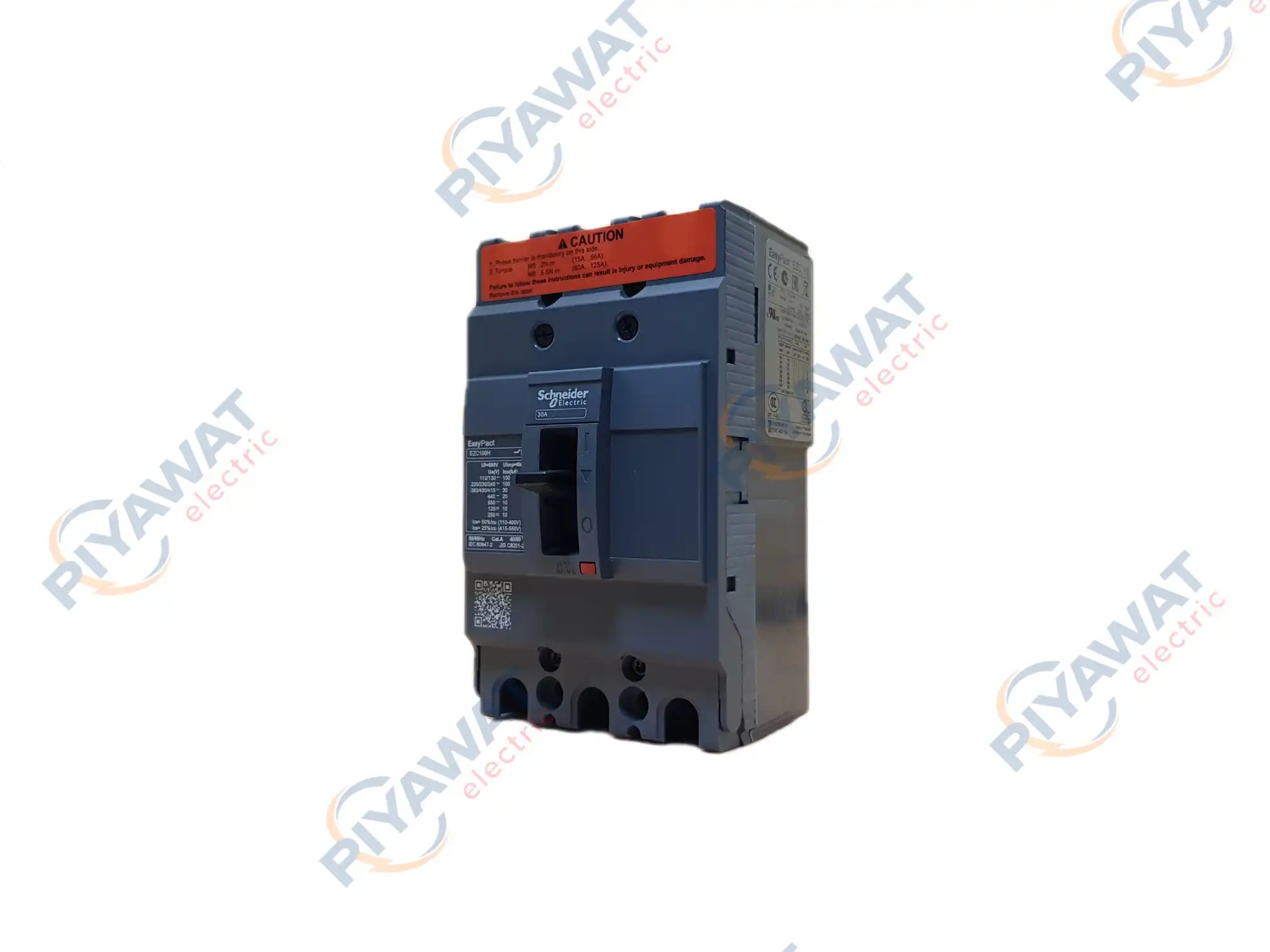 เบรกเกอร์ Schneider 3P 30A 30kA EZC100H3030