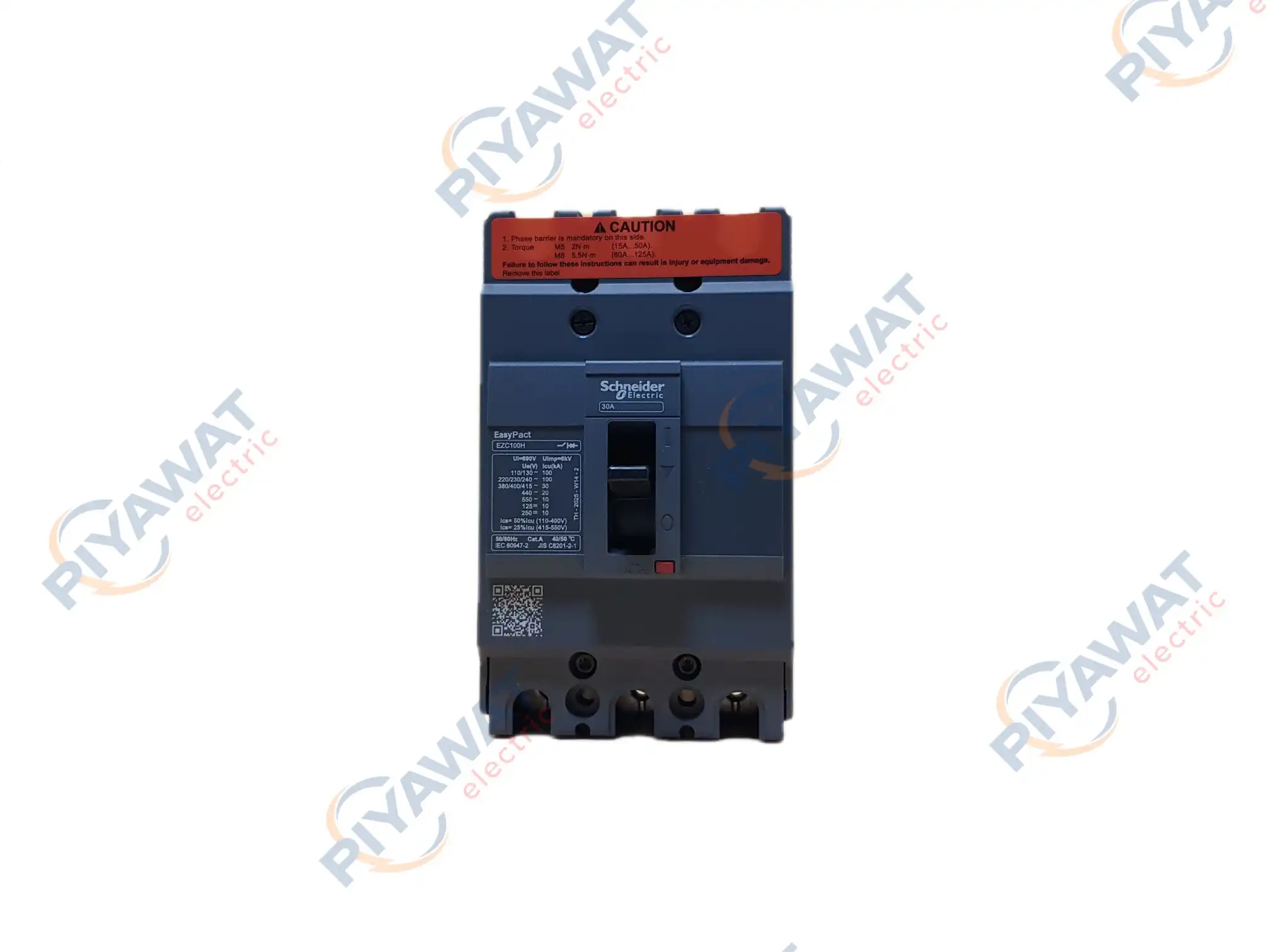 เบรกเกอร์ Schneider 3P 30A 30kA EZC100H3030 2