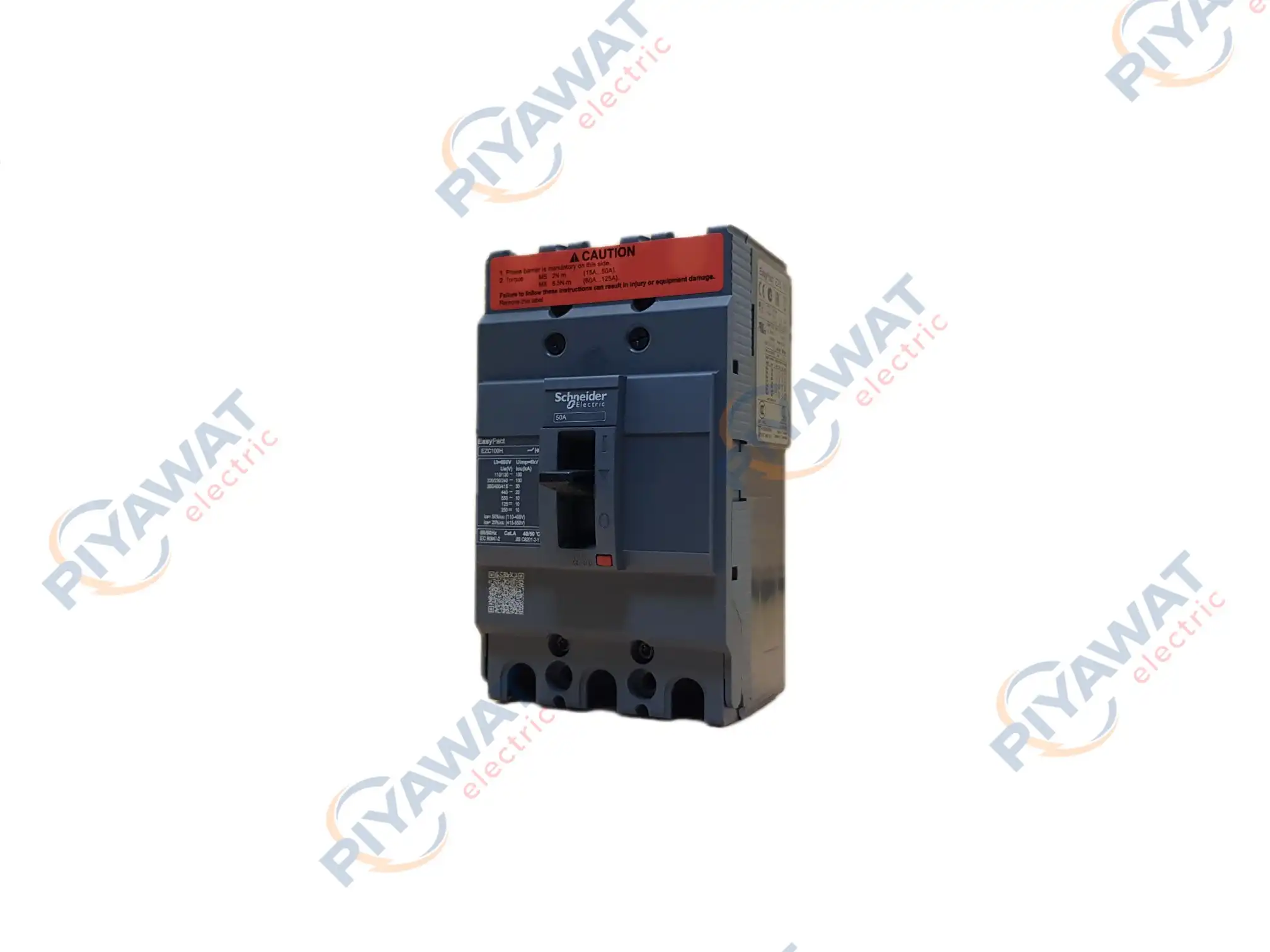 เบรกเกอร์ Schneider 3P 50A 30kA EZC100H3050