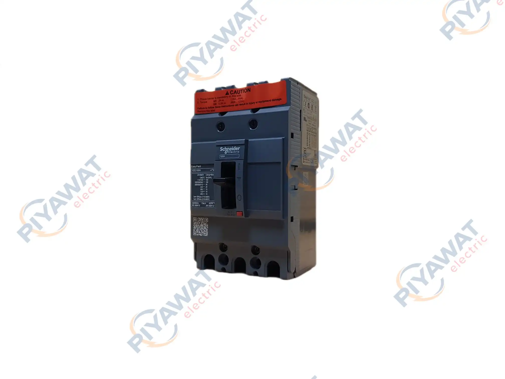 เบรกเกอร์ Schneider 3P 100A 30kA EZC100H3100