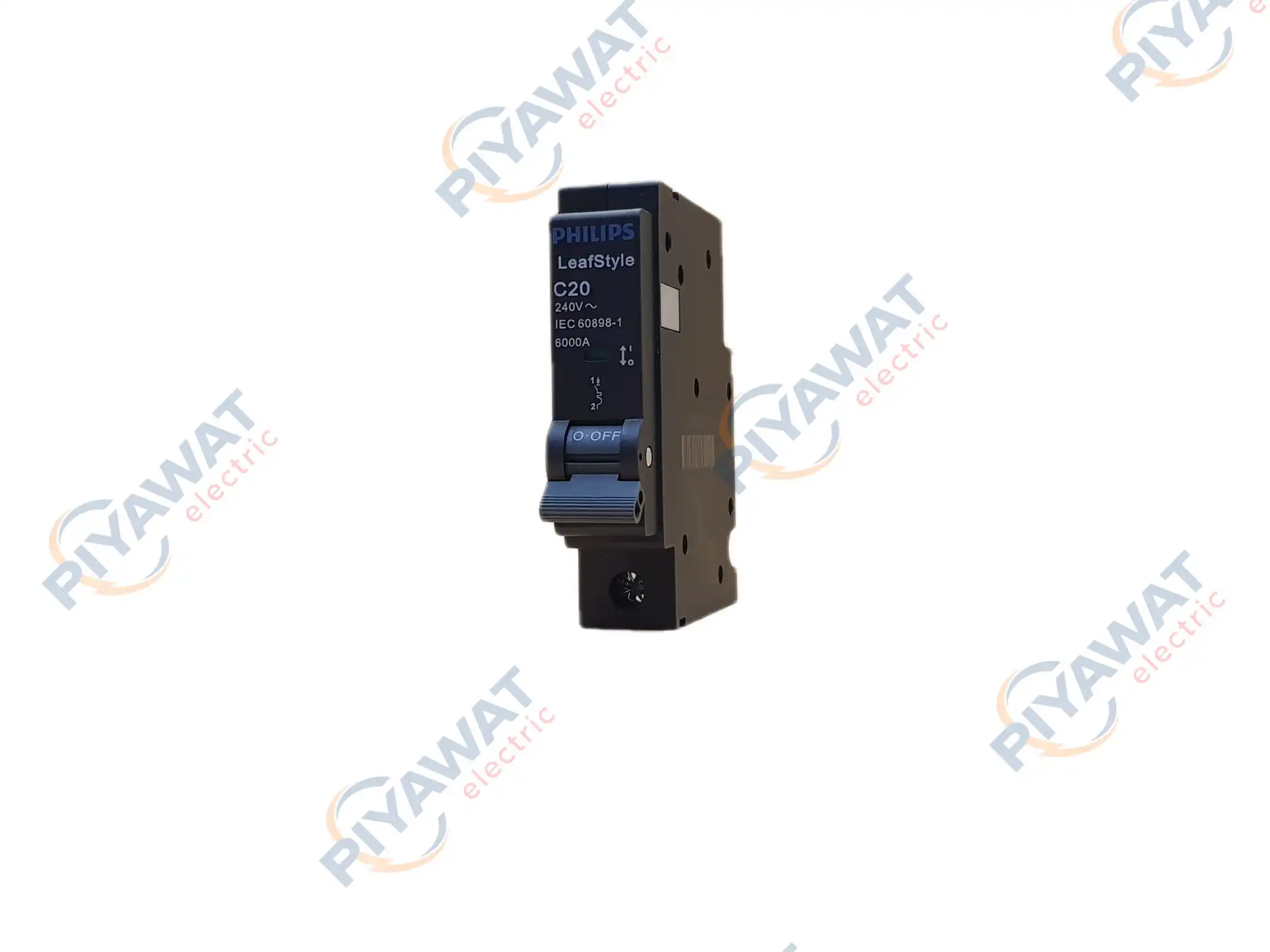 เซอร์กิตเบรกเกอร์ 1P 20A 6kA Philips LeafStyle 1