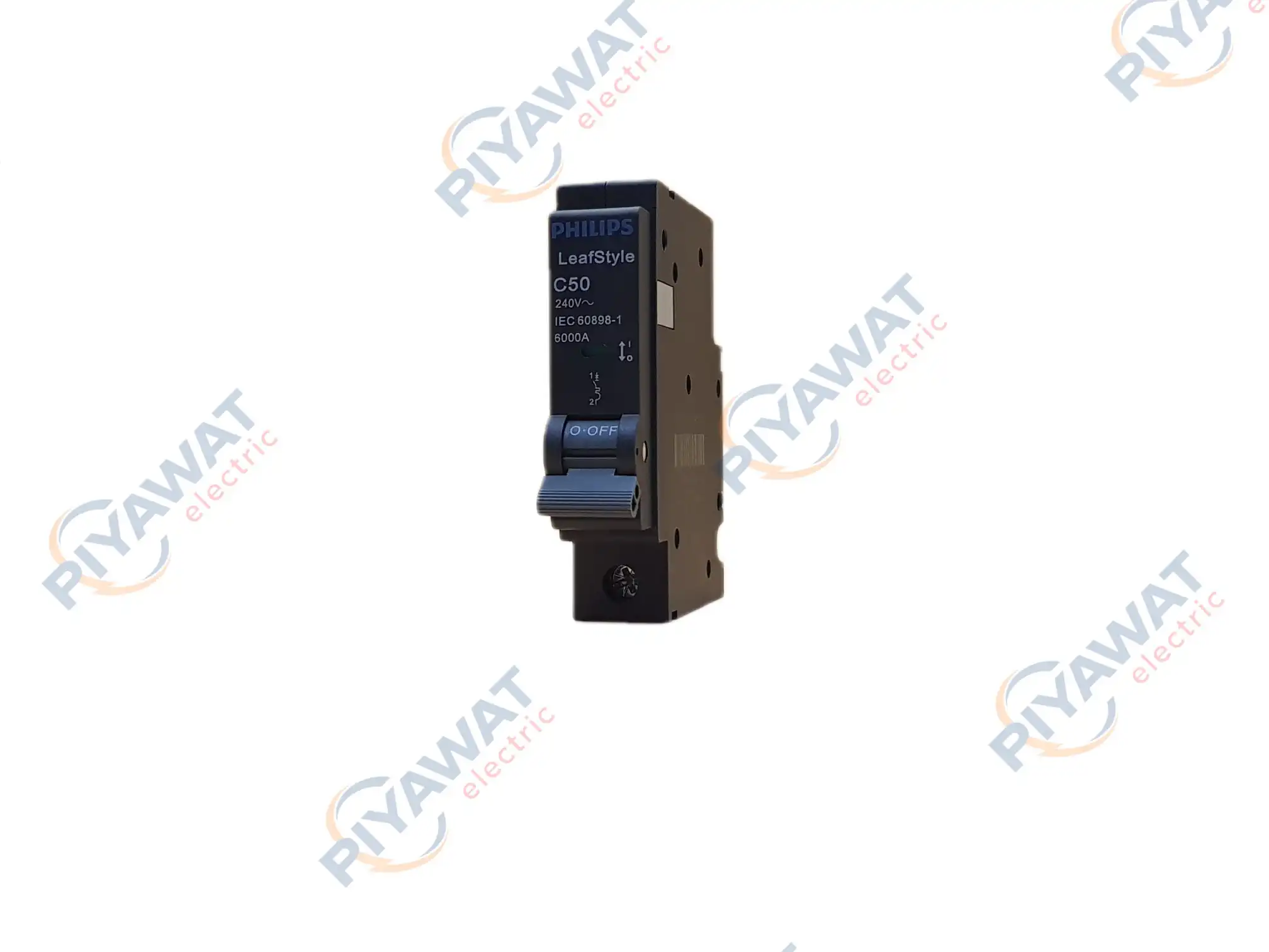 เซอร์กิตเบรกเกอร์ 1P 50A 6kA Philips LeafStyle 1