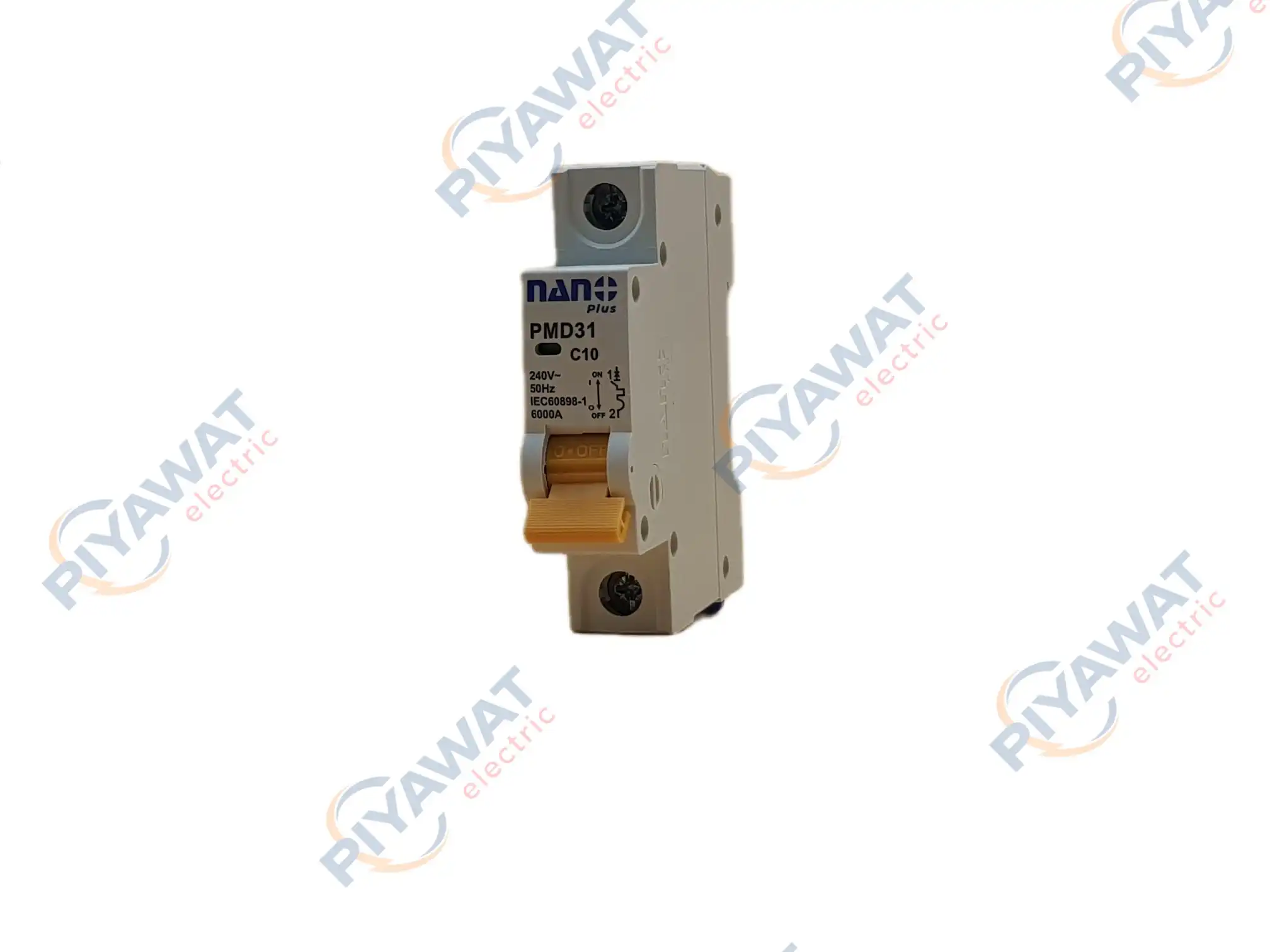 เซอร์กิตเบรกเกอร์ 1P 10A 6kA NANO Plus PMD31 C10