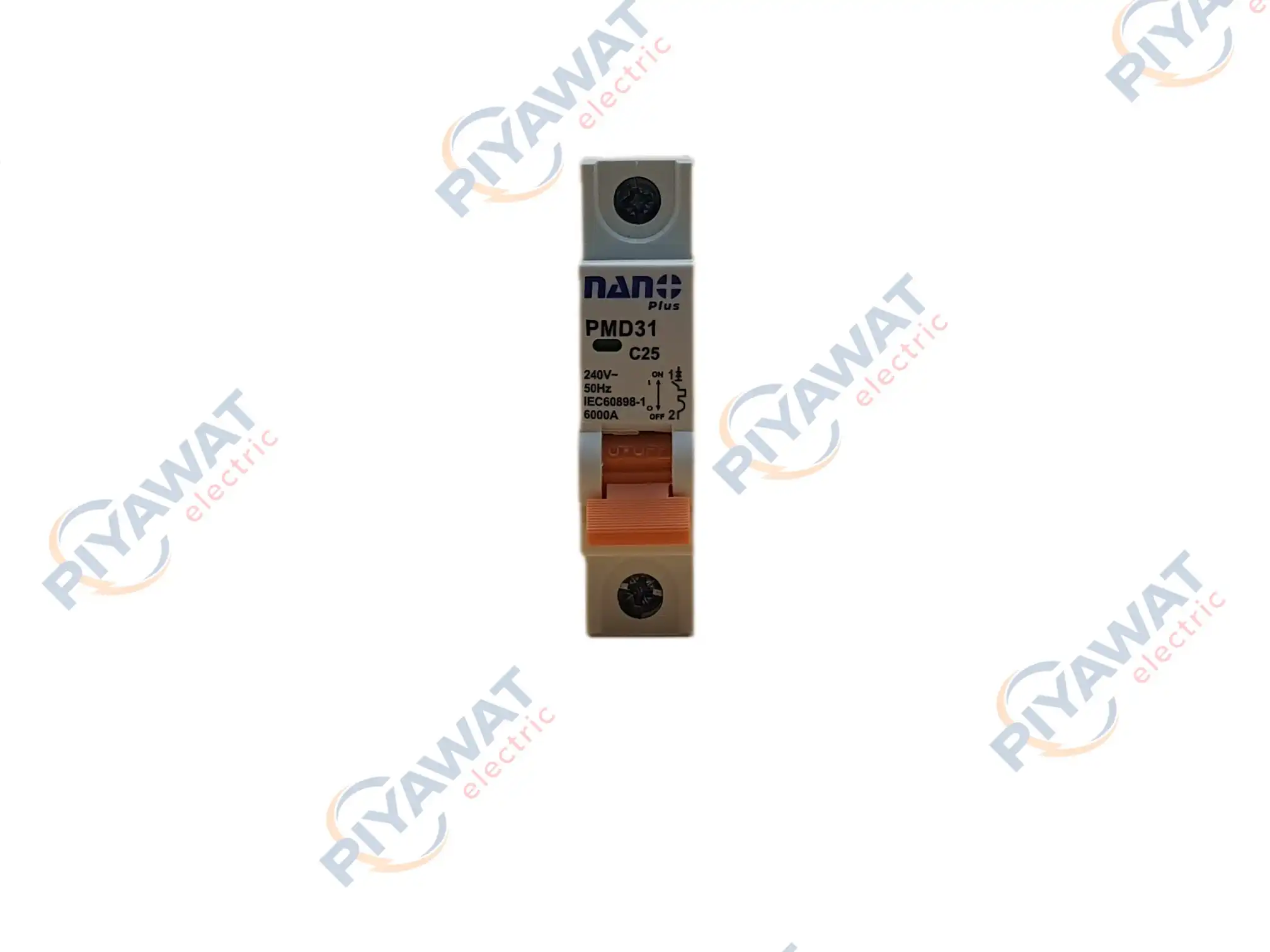 เซอร์กิตเบรกเกอร์ 1P 25A 6kA NANO Plus PMD31 C25 2