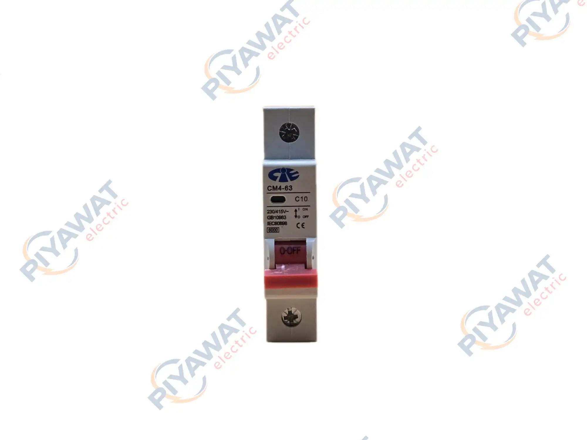 เซอร์กิตเบรกเกอร์ 1P 10A 6kA CIE CM4-63 2