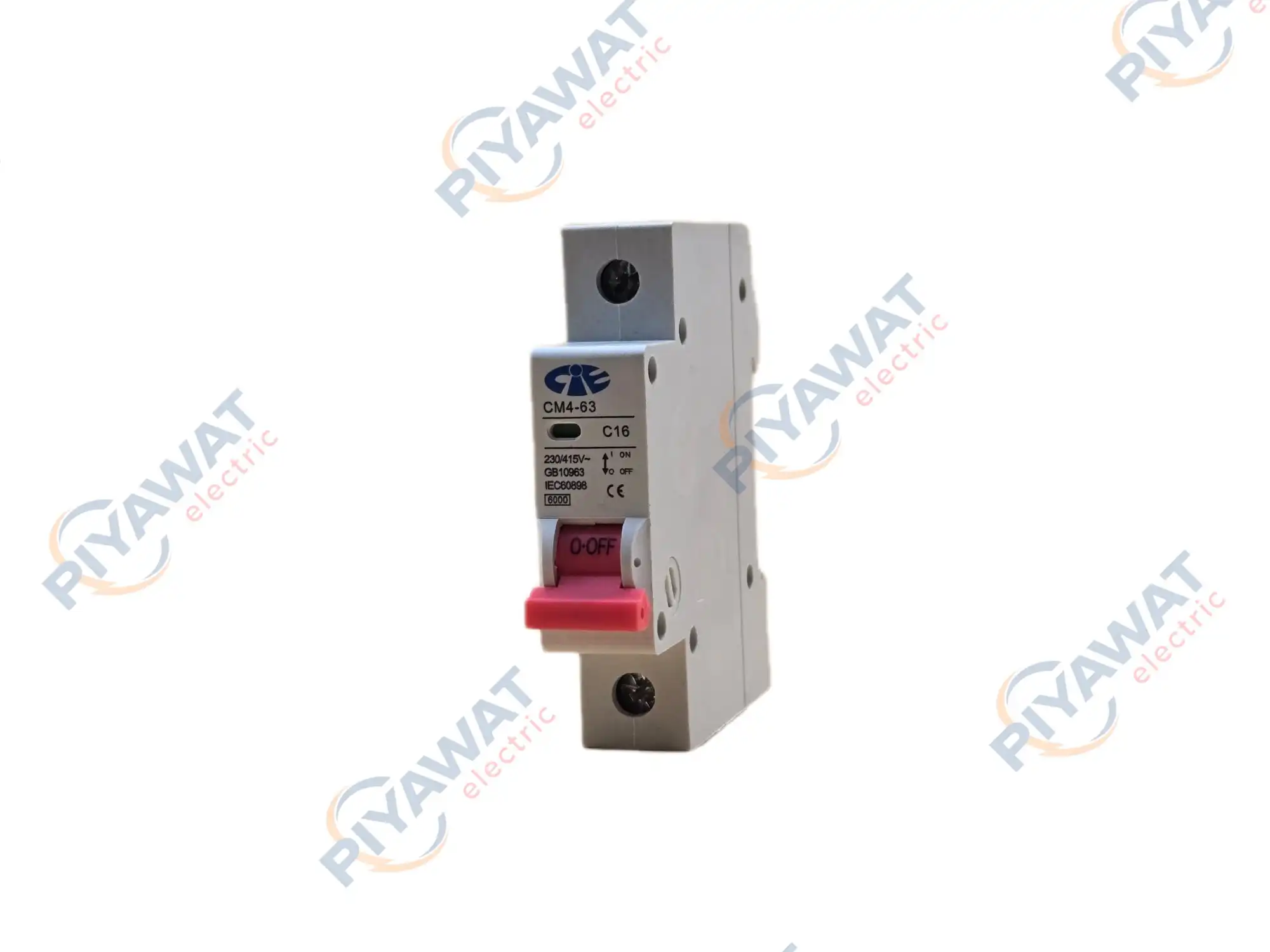 เซอร์กิตเบรกเกอร์ 1P 16A 6kA CIE CM4-63