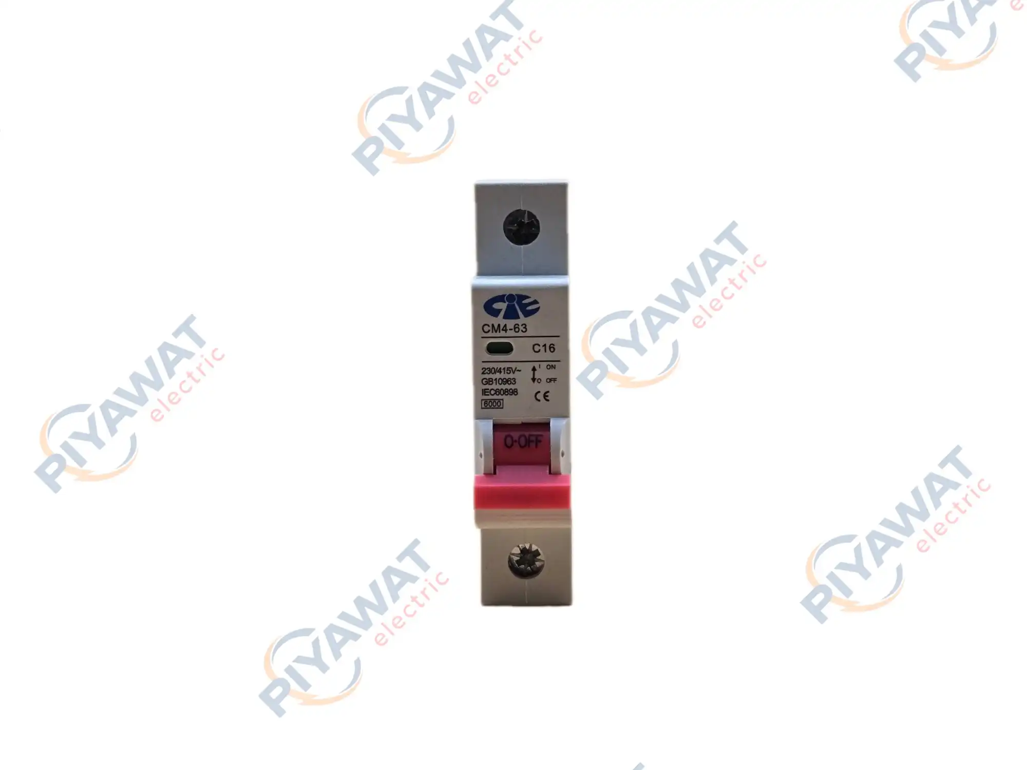 เซอร์กิตเบรกเกอร์ 1P 16A 6kA CIE CM4-63 2