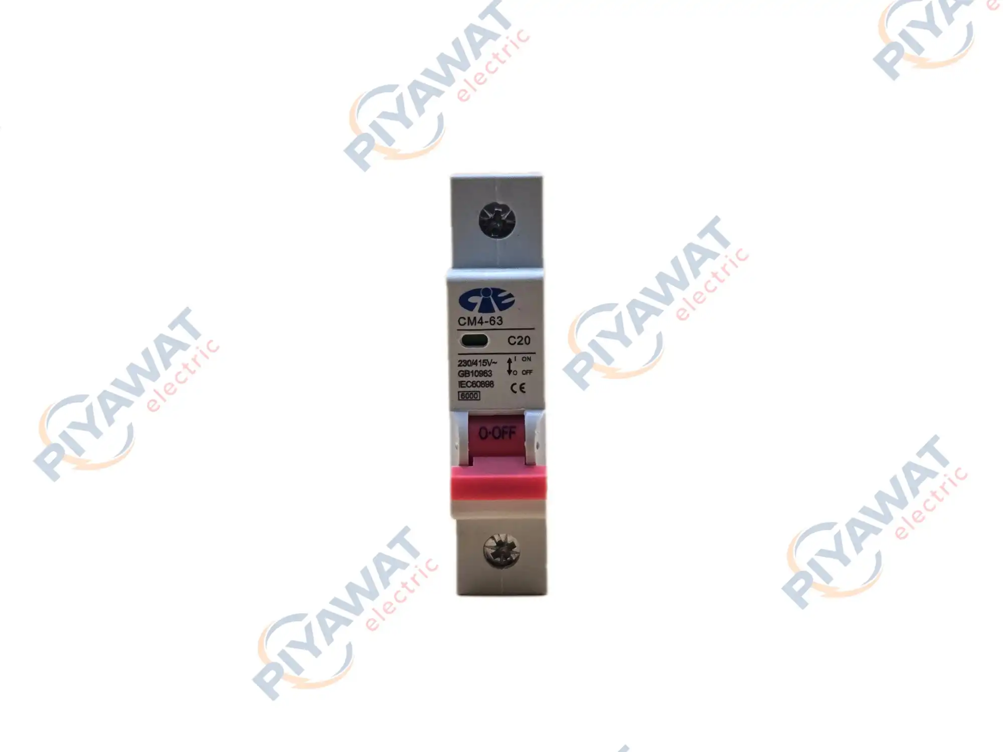 เซอร์กิตเบรกเกอร์ 1P 20A 6kA CIE CM4-63 2