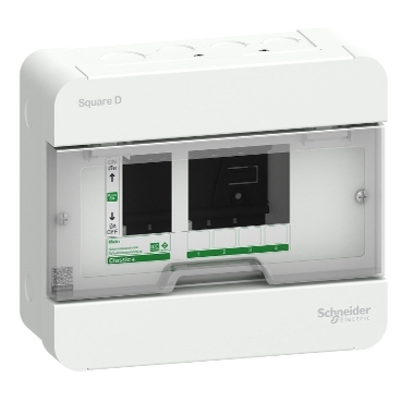 ตู้คอนซูมเมอร์ยูนิต 4 ช่อง CLASSIC PLUS SCHNEIDER รุ่น S9HCL14 สีขาว 1