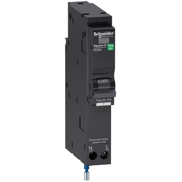 เซอร์กิตเบรกเกอร์กันดูด RCBO 1P 20A 6kA Schneider QO120C06RCBO30 1