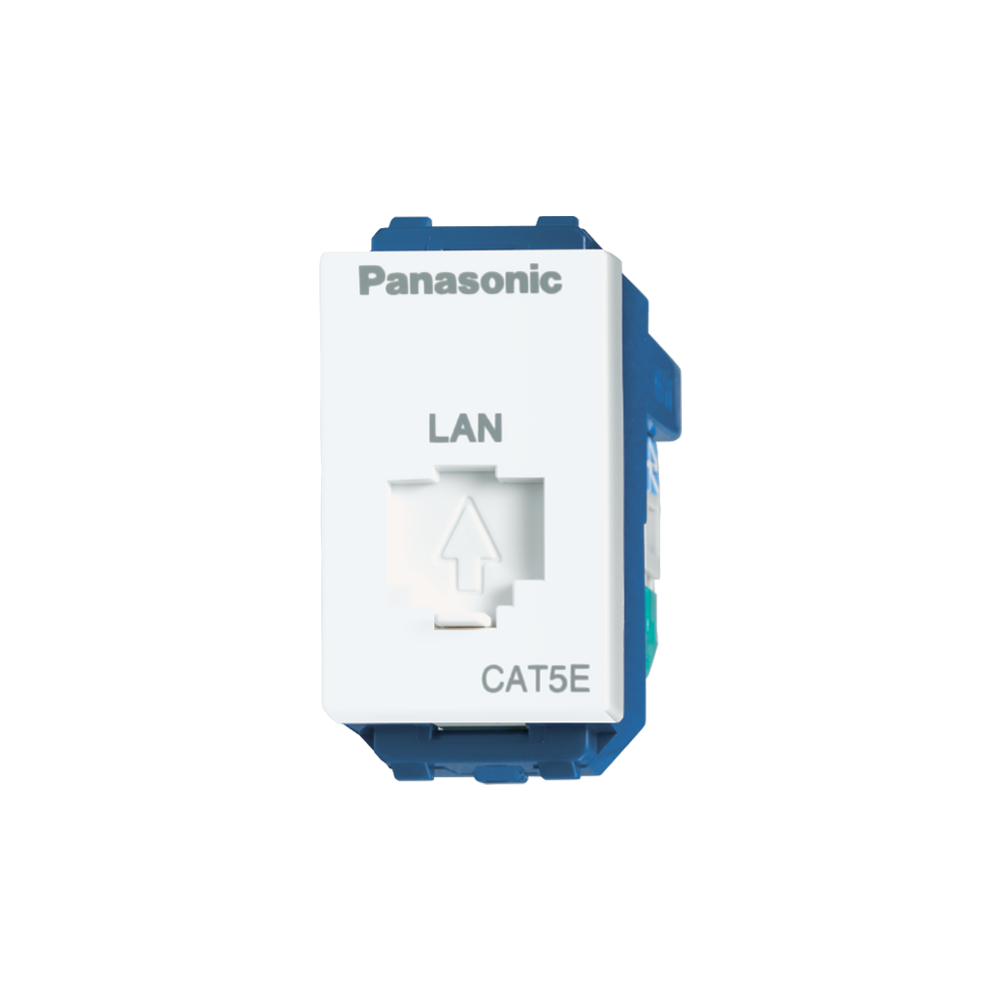 เต้ารับคอมพิวเตอร์ CAT5E PANASONIC Wide WEG2488 สีขาว 1